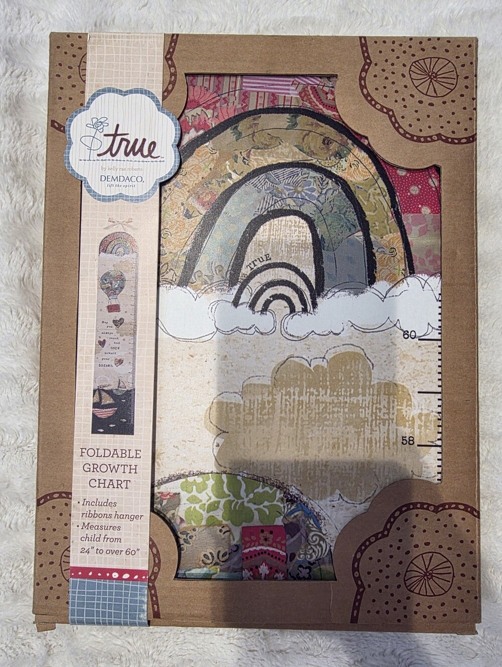 DEMDACO Lift The Spirit Kelly Rae Roberts True Foldable Growth Chart
